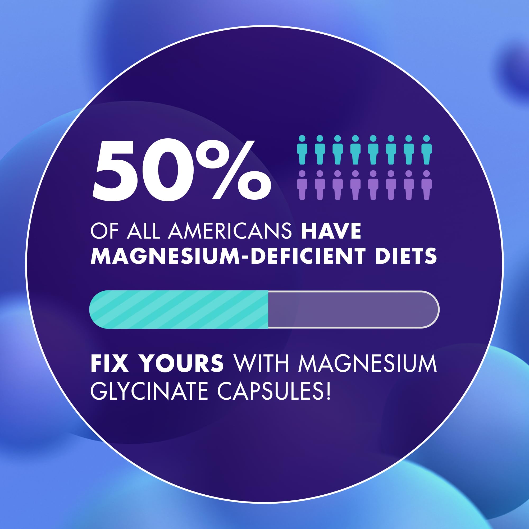Magnesium Glycinate 2150 MG Gummies – High-Absorption, Sugar-Free, Vegan (Cherry) | 60 Gummies