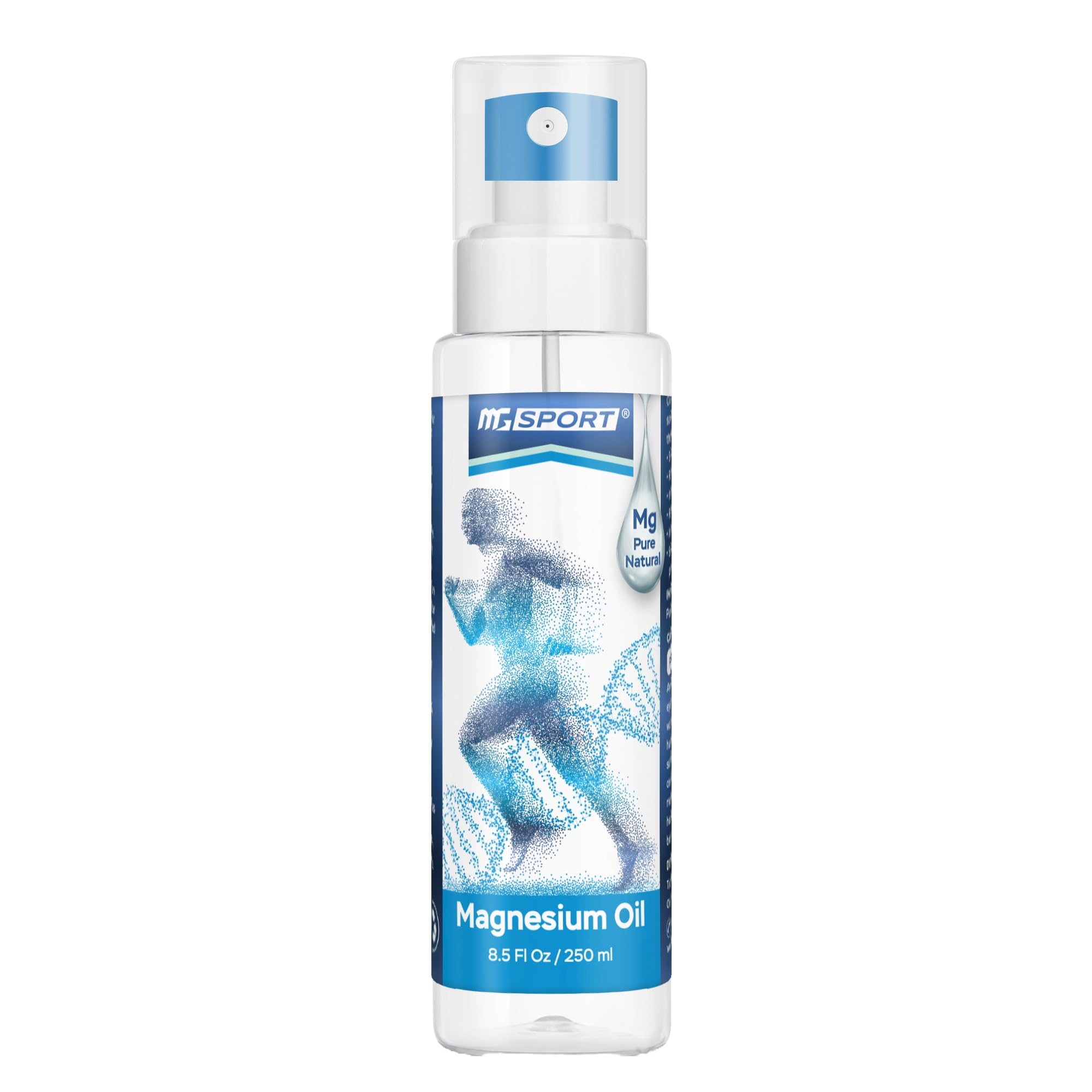 MgSport Magnesium Oil Spray – 250 ml | Dead Sea Magnesium Chloride, High Absorption