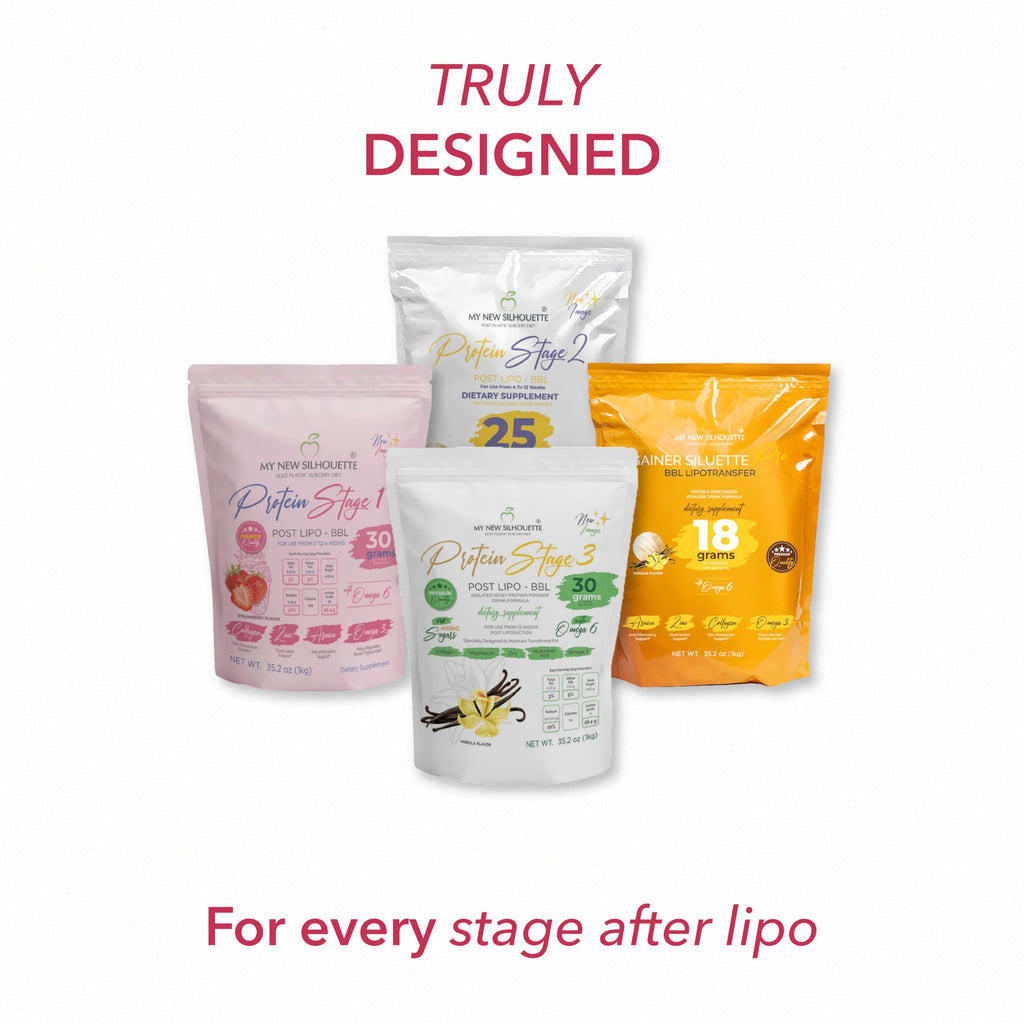 MI NUEVA SILUETA Stage 2 Protein with Omegas – 25g per Serving (Vanilla)
