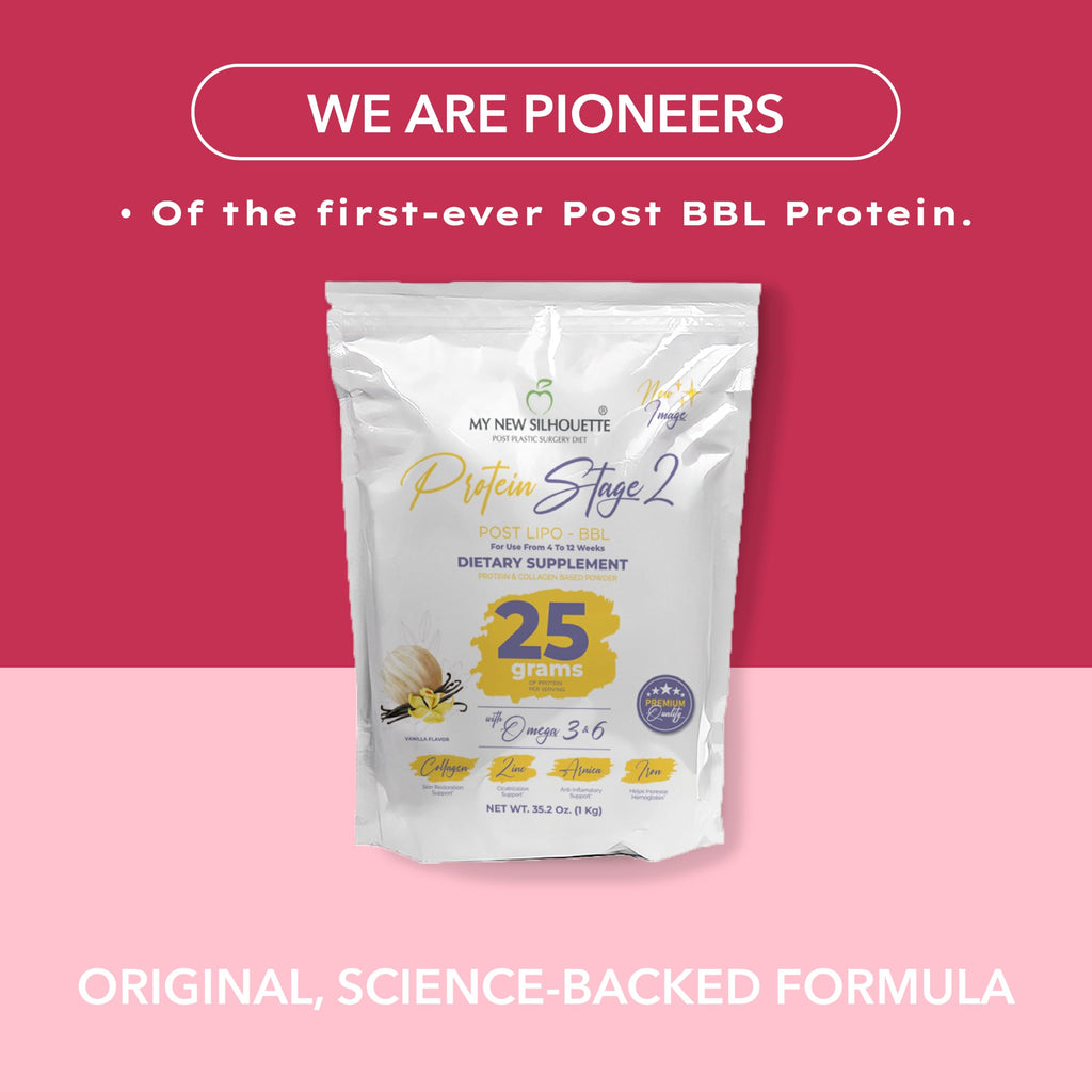MI NUEVA SILUETA Stage 2 Protein with Omegas – 25g per Serving (Vanilla)