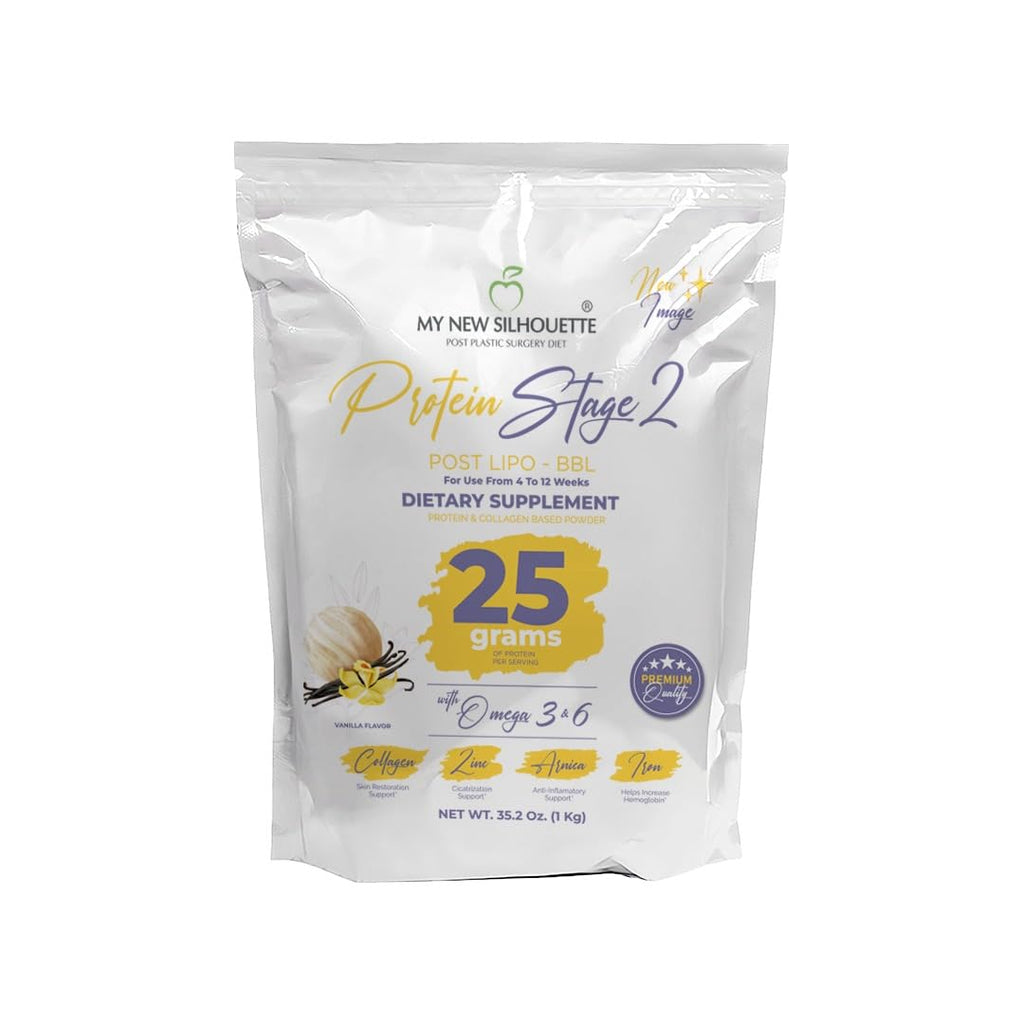 MI NUEVA SILUETA Stage 2 Protein with Omegas – 25g per Serving (Vanilla)