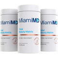 MiamiMD Total Beauty Matrix: Collagen Capsules with Vitamin C for Hair, Skin & Nails – 3 Pack (60 Capsules) – Cruelty Free