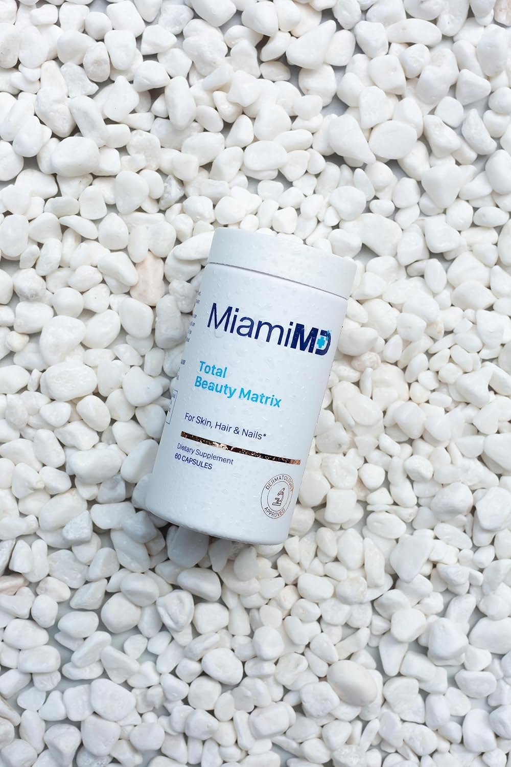 MiamiMD Total Beauty Matrix: Collagen Capsules with Vitamin C for Hair, Skin & Nails – 3 Pack (60 Capsules) – Cruelty Free