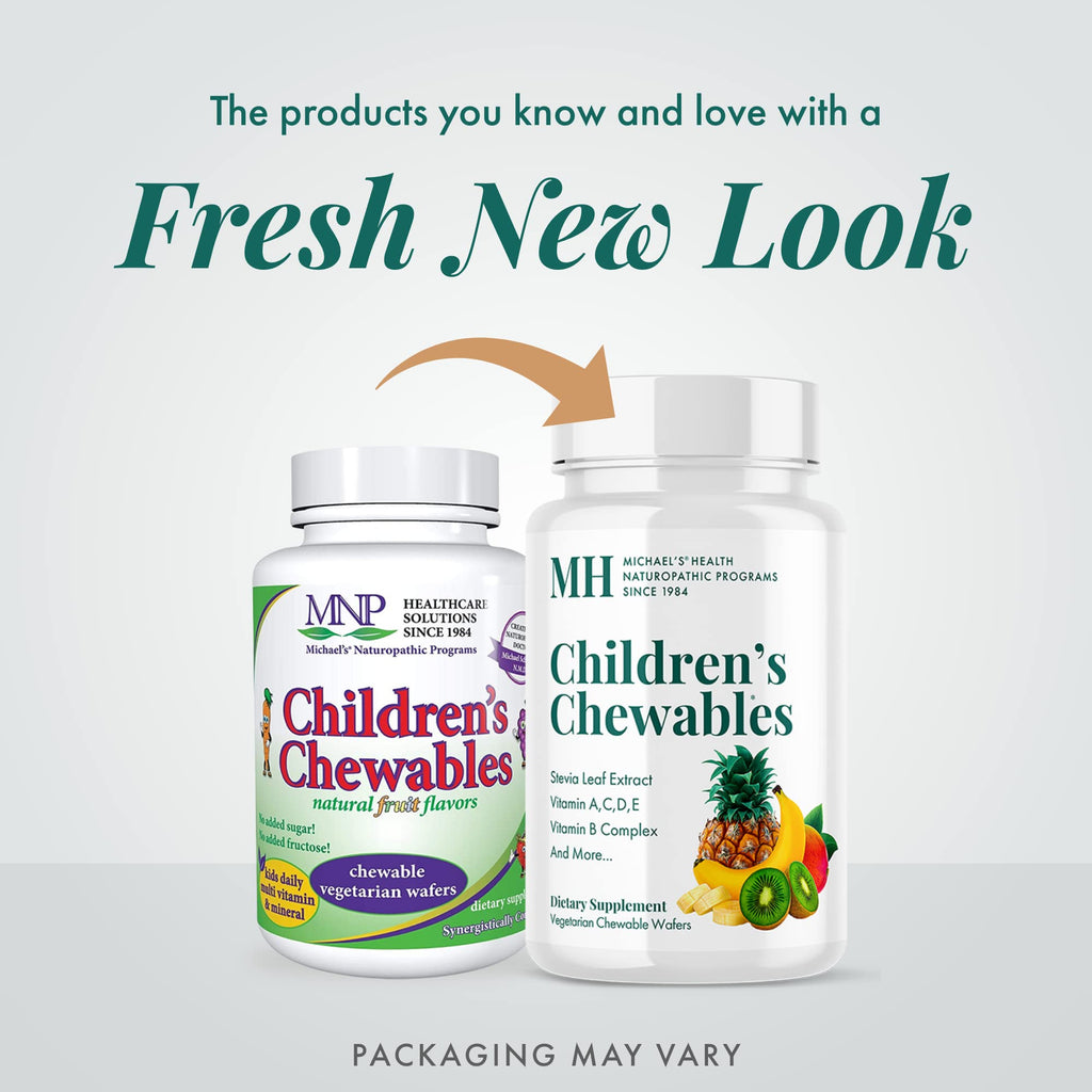 Michael's Health Naturopathic Children's Chewables – Fruit Punch, 60 Wafers, Kosher