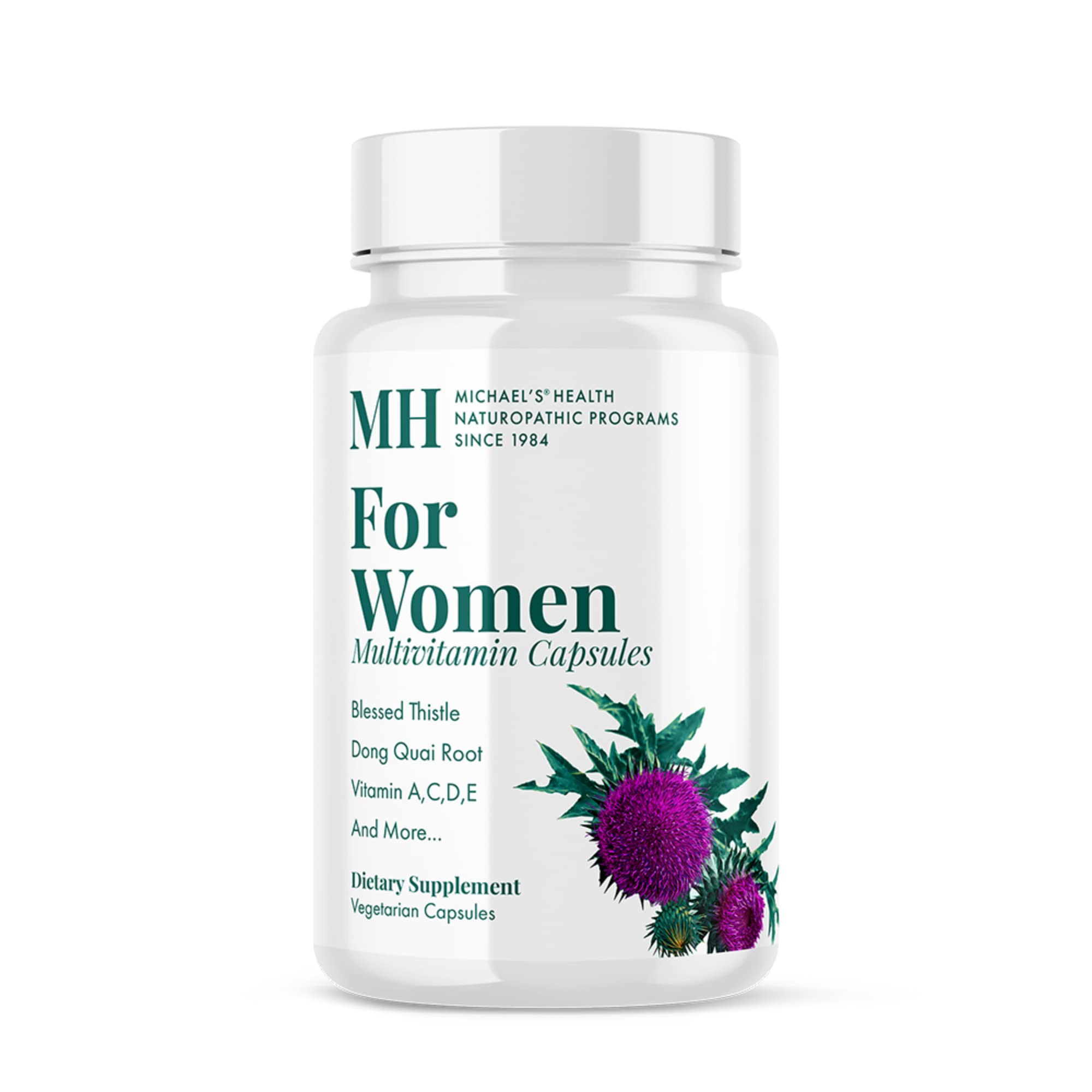 Michael's Health Naturopathic Women’s Multivitamin – 90 Vegetarian Capsules | Energy, Hair, Skin & Nails | 30 Servings