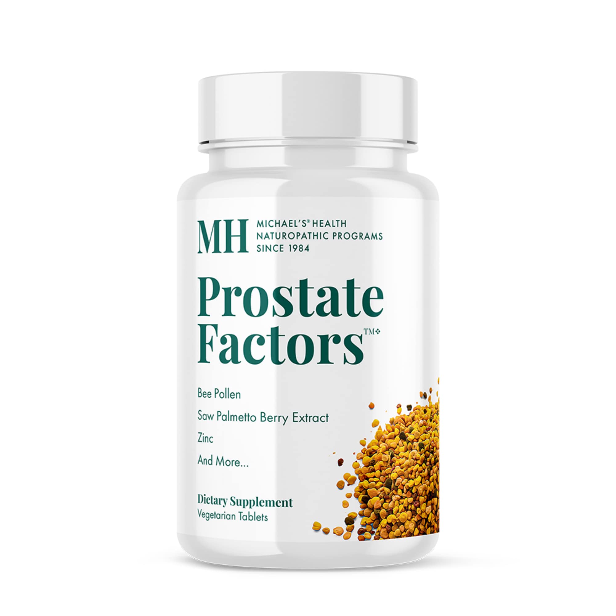 Michael's Prostate Factors – 60 Vegetarian Tablets | Kosher, 30 Servings