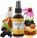 Mickelberry Gardens Elderberry Honey Propolis Throat Spray – Immune Support (2 oz)
