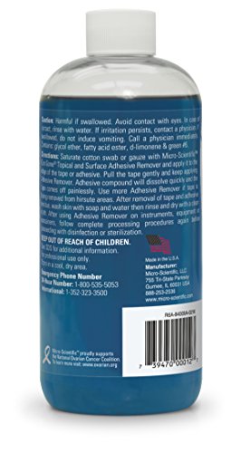 Micro-Scientific Goo Gone Topical Adhesive Remover 16oz – Gentle, Alcohol-Free Adhesive & Tape Remover