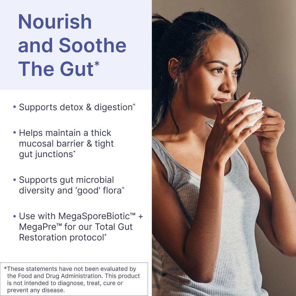 Microbiome Labs MegaMucosa – Amino Acids + Dairy-Free Immunoglobulins for Gut Health & Immunity (180 Capsules)