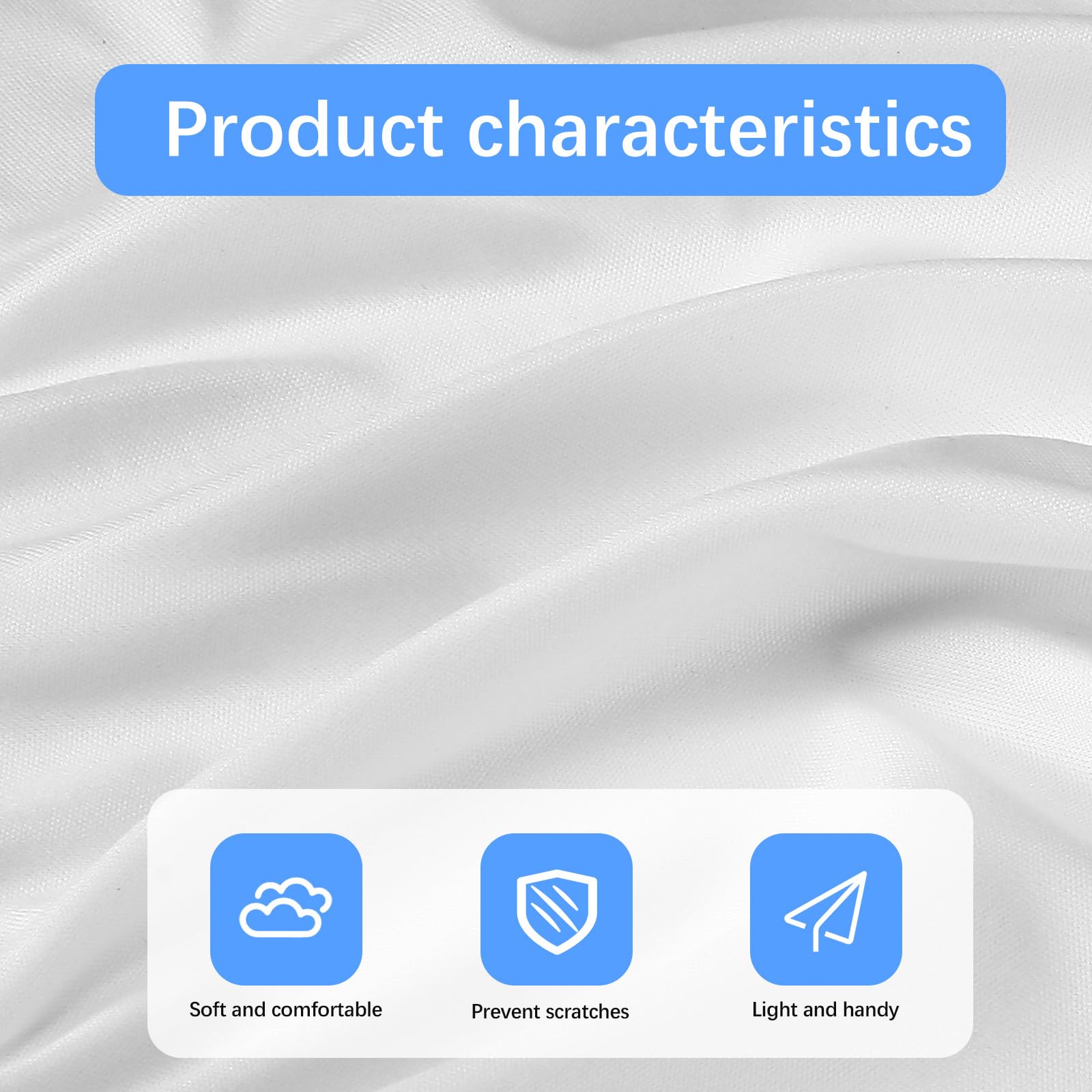 120 Pack Microfiber Cleaning Cloths for Glasses 5.5x5.5 - White & Reusable