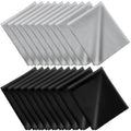 Microfiber Cleaning Cloths 6x7 Inches – 20 Pack in Individual Vinyl Pouches | CKANDAY Glasses & Electronics Cleaning Cloth
