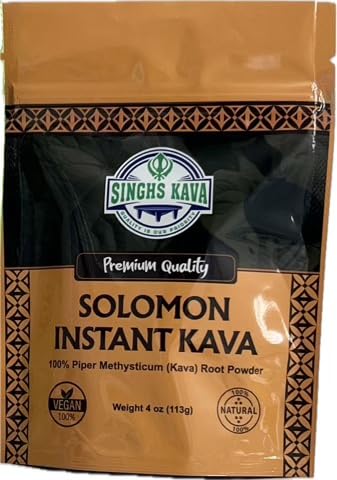 Micronized Instant Kava Powder - Solomon Kava (4 oz) | Noble Certified