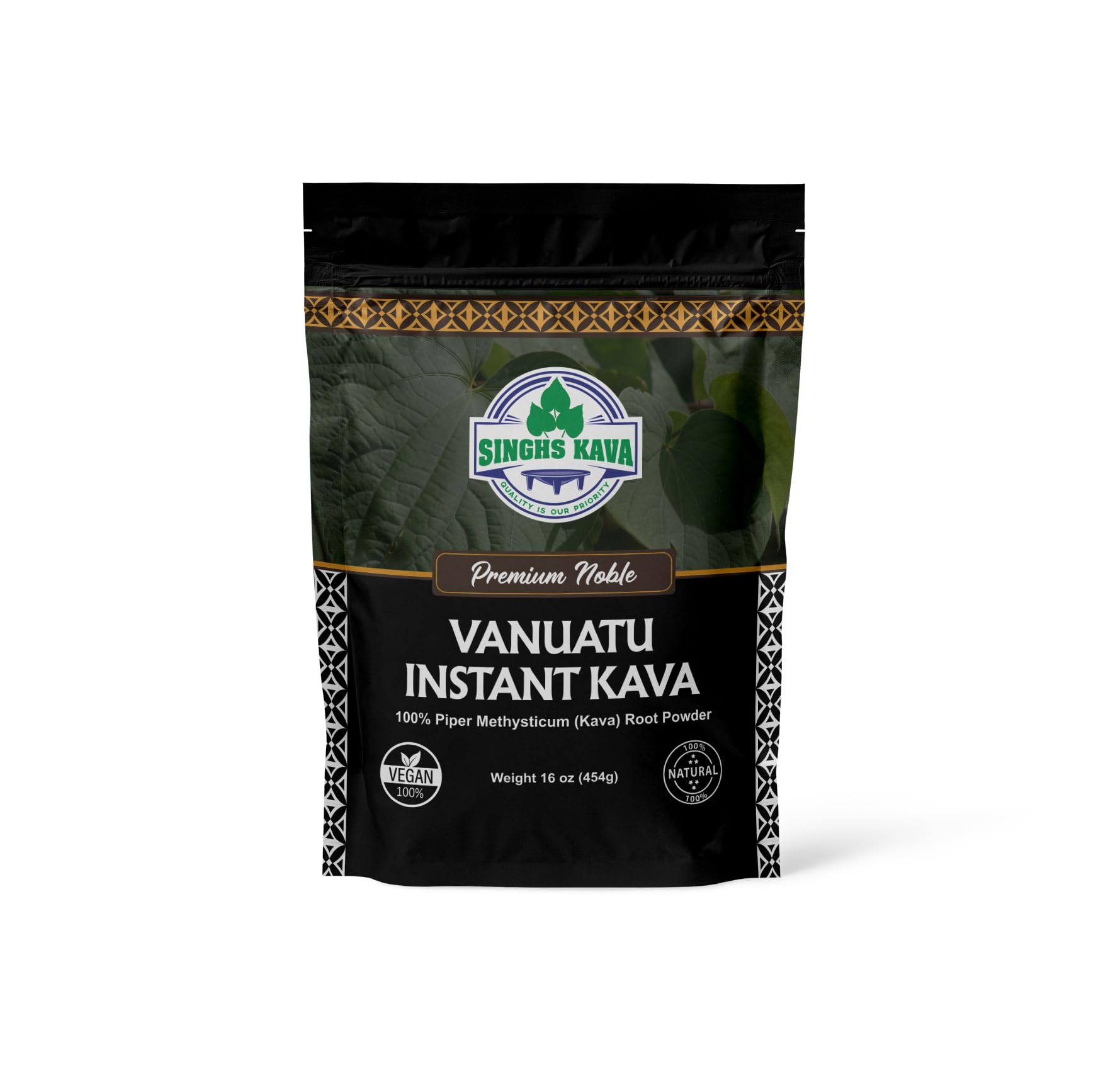 Micronized Instant Kava Powder (Vanuatu Borongoru, 16oz)