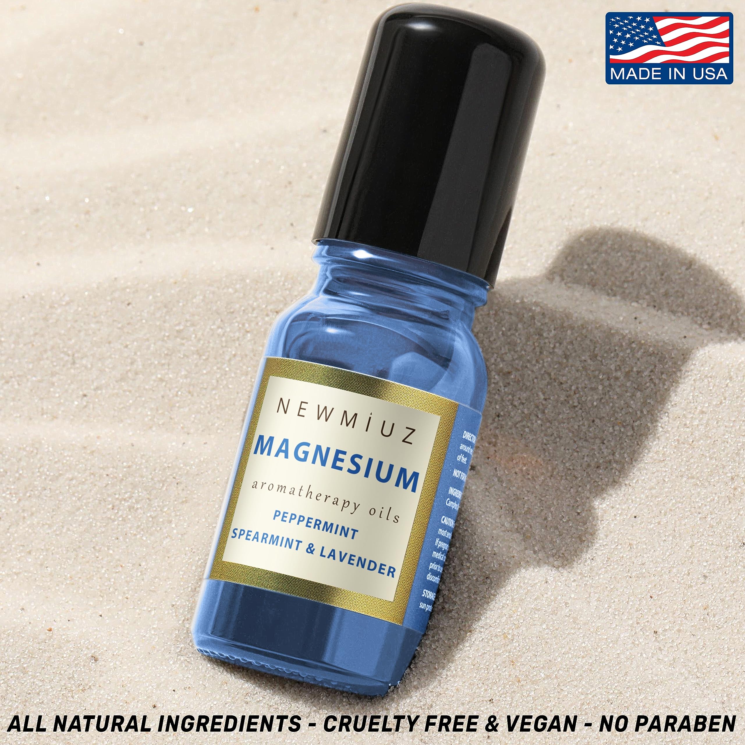 Migraine Roll-On: Magnesium Arnica & Essential Oils for Headache Relief