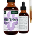 Milk Thistle 4 oz Liquid Extract - Liver Support Drops