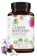 Milk Thistle + Dandelion Root — 90 Veggie Capsules | 1500 mg per Serving | Liver Health & Detox | 100% Natural | Made in USA | BexpertsUSA