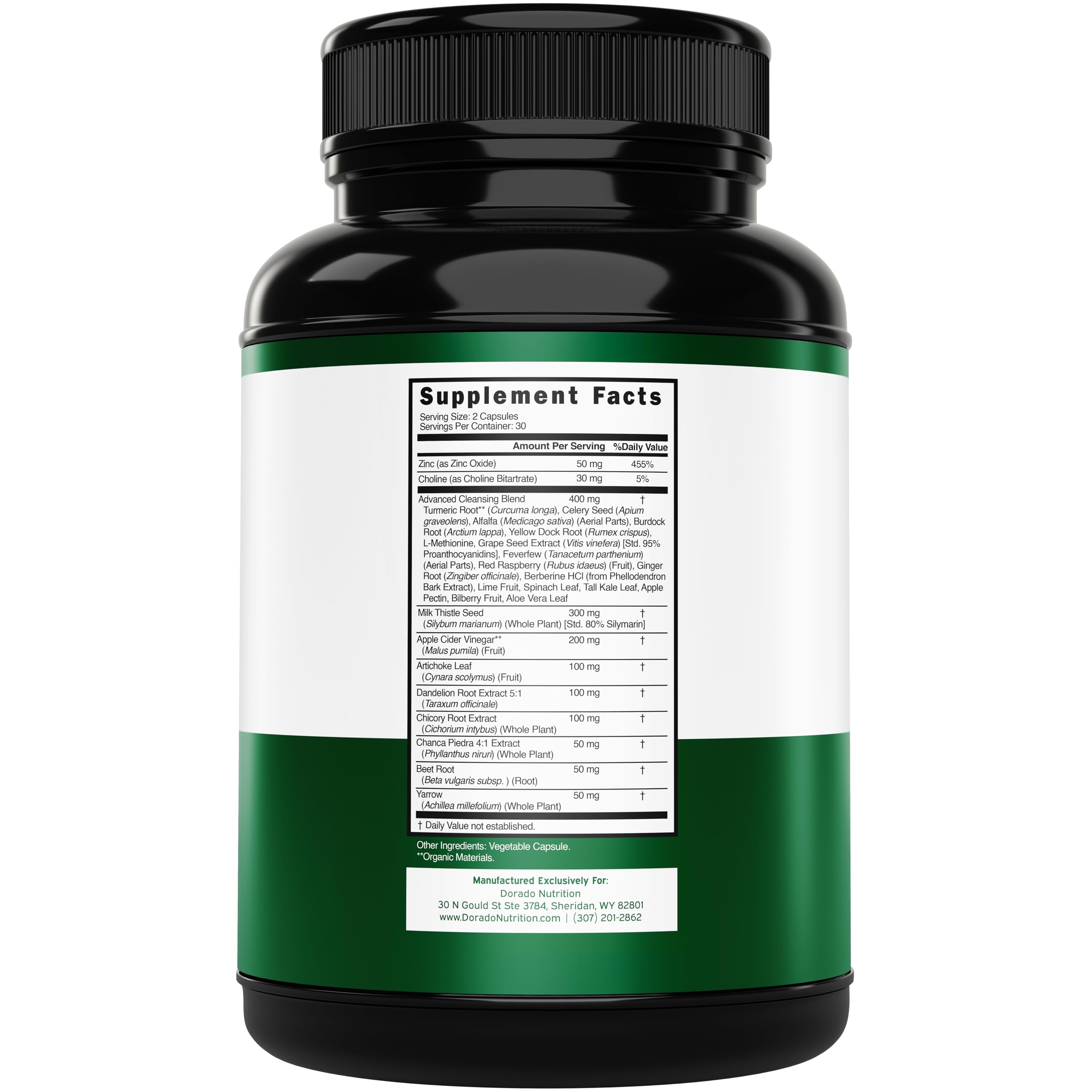 Liver Cleanse Detox and Repair – 27-in-1 Formula | Milk Thistle & More