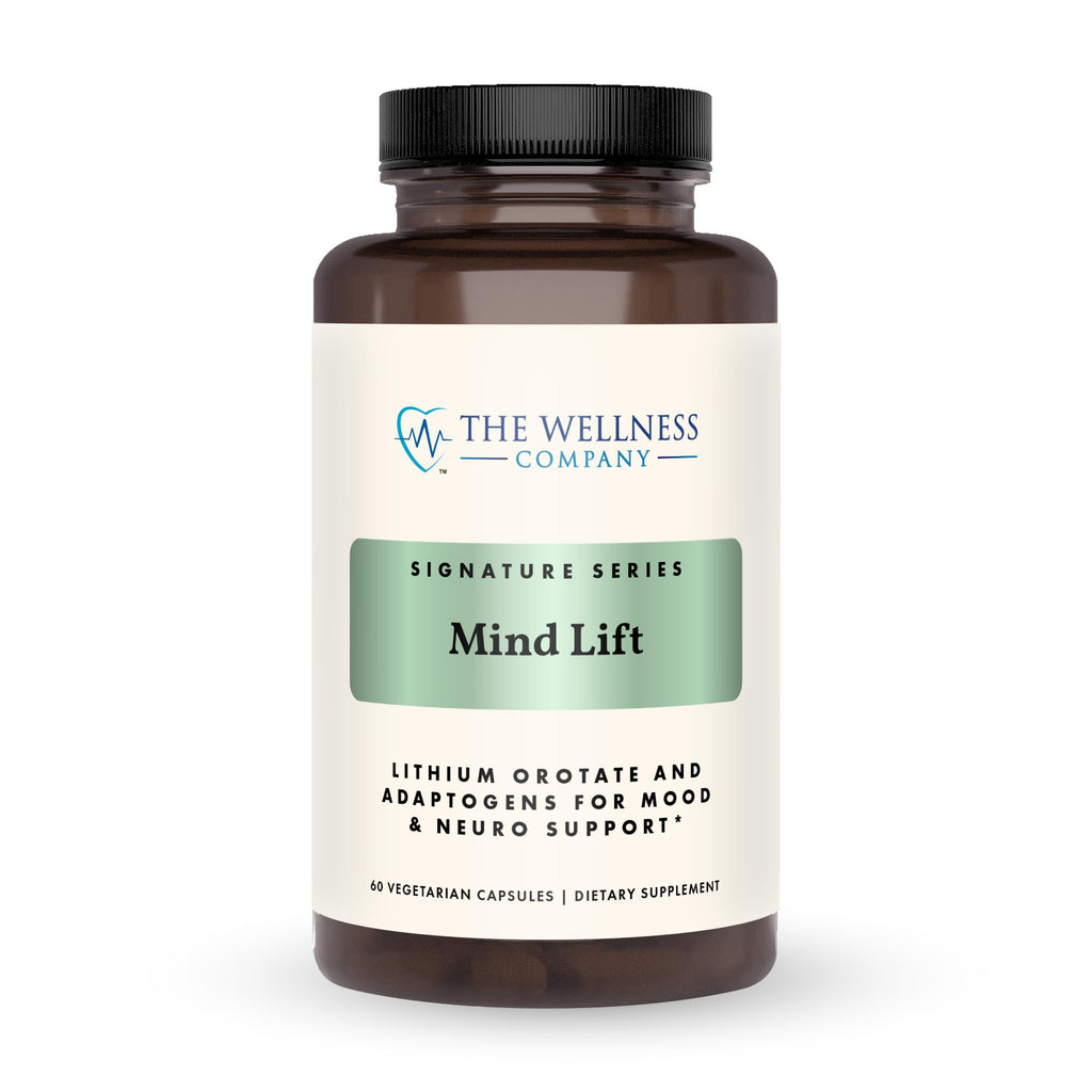 Mind Lift - Mood Boost, Mental Focus, Cognitive Defense - Lithium, GABA, DHA L-Phenylalanine | 60ct (1 Month Supply)