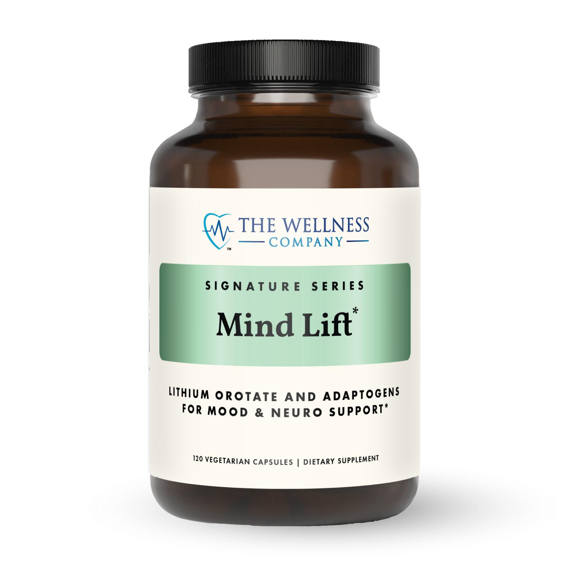 Mind Lift by The Wellness Company — Mood Support, Focus & Cognitive Health | 120 capsules
