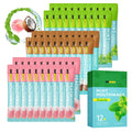 Mini Mouthwash Kit - Travel Size, Coconut Peach Mint, 60 Pack