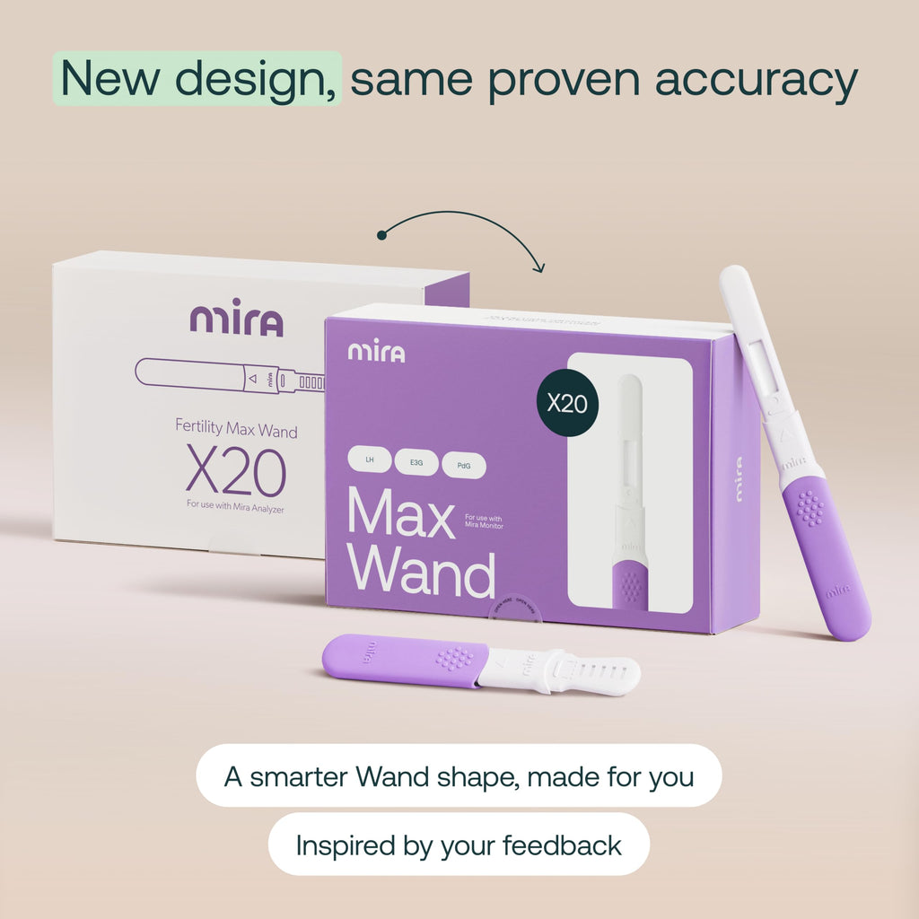 Mira Max Fertility Monitor & Ovulation Kit – At-Home LH, E3G & PdG Tracker (7x More Accurate)