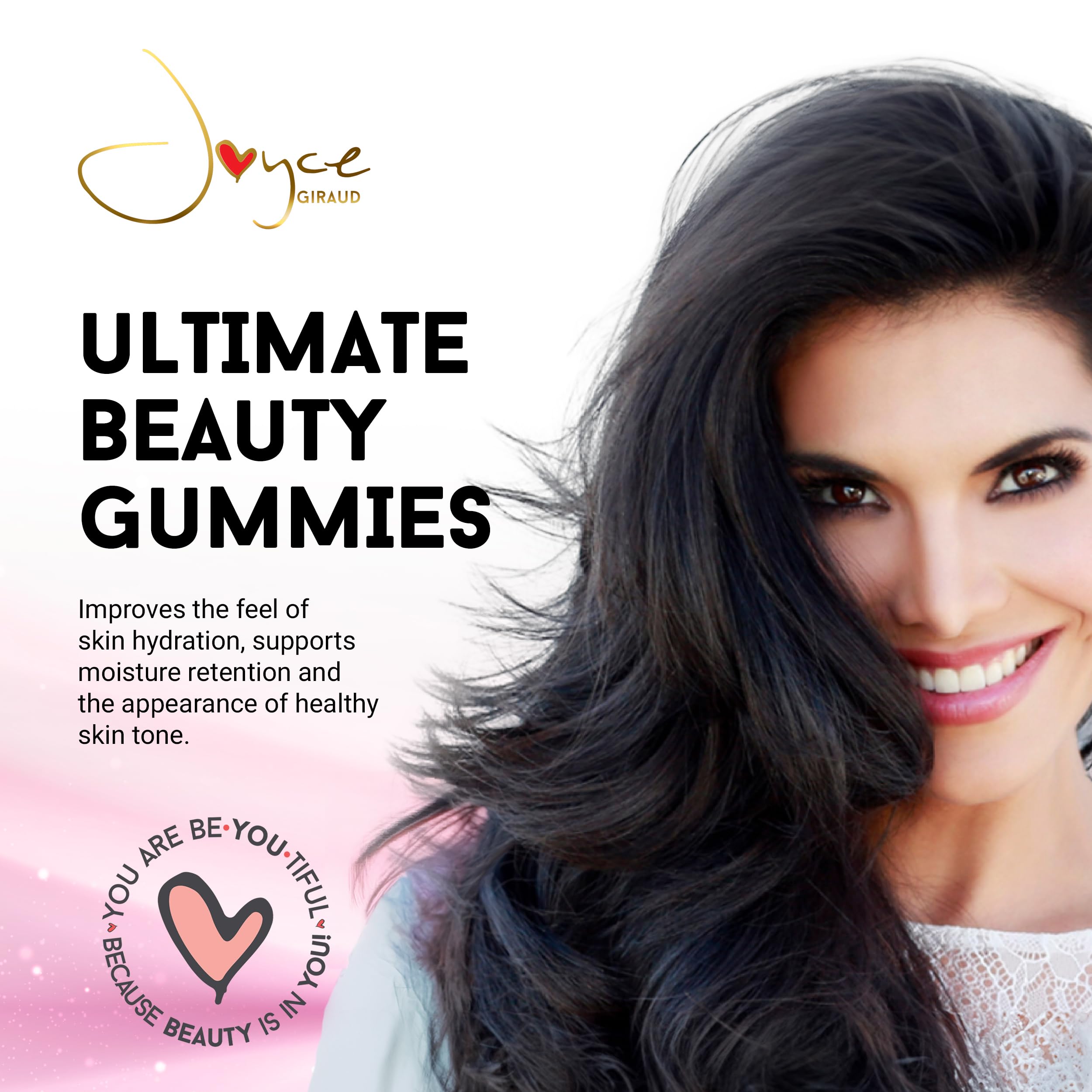 Miracle Elixir Collection: Joyce Giraud Ultimate Beauty Gummies, 270 Gummies (90-Day Supply)