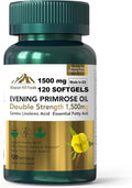 Mission Hill Foods 1500mg Evening Primrose Oil Capsules for Women | Hormonal Balance & Skin Health (2-Month Supply)