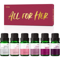 MitFlor All for Her: 6x10ml Essential Oils Set for Diffusers & DIY