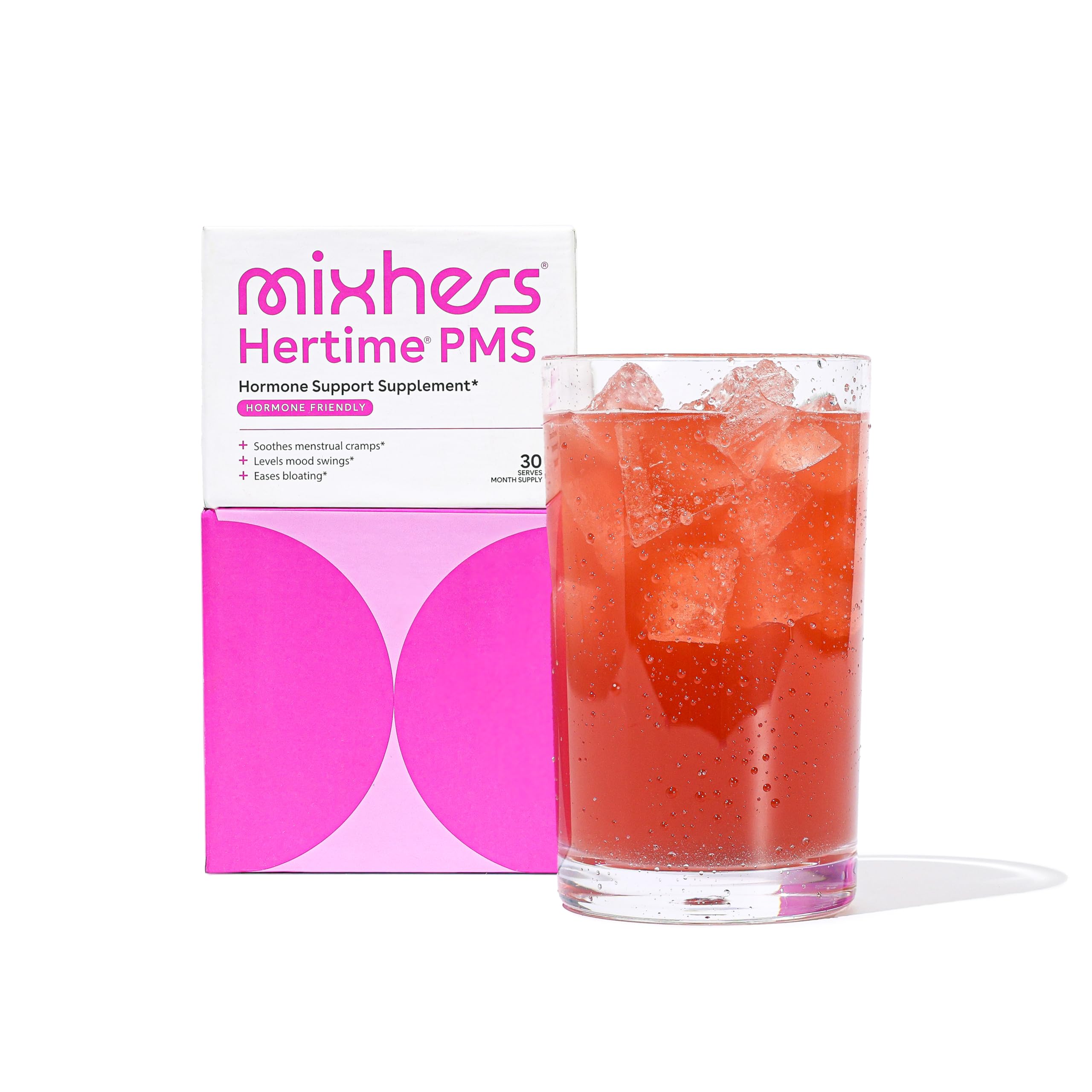 MIXHERS Hertime PMS - Hormonal Health & Menstrual Wellness (Sugar-Free, 15 Packets)