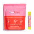 Mixhers Hertime PMS – Sugar-Free Hormonal Health for Women | 15 Strawberry Lemonade Packets