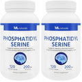 ML Naturals Phosphatidyl Serine 200 mg – 120 Veg Capsules | Supports Memory & Brain Function | Non-GMO, NSF-Certified, cGMP