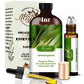 mlynkl Lemongrass Essential Oil | 4.33 oz Pure Lemongrass Fragrance Oil for Diffusers, Candles & DIY