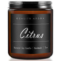 MOASITN Citrus Scented Soy Candle 7oz | Handmade Aromatherapy Jar Gift