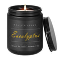 MOASITN Eucalyptus Natural Soy Candle – Mint, Eucalyptus & Basil Heavenly Scented Candle for Home Aromatherapy | Handmade, Long-Lasting, Clean Burn | Gift for Women & Men | 7oz