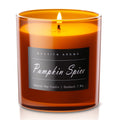 MOASITN Pumpkin Spice Soy Candle 9oz – Handmade Large Luxurious Aromatherapy Jar