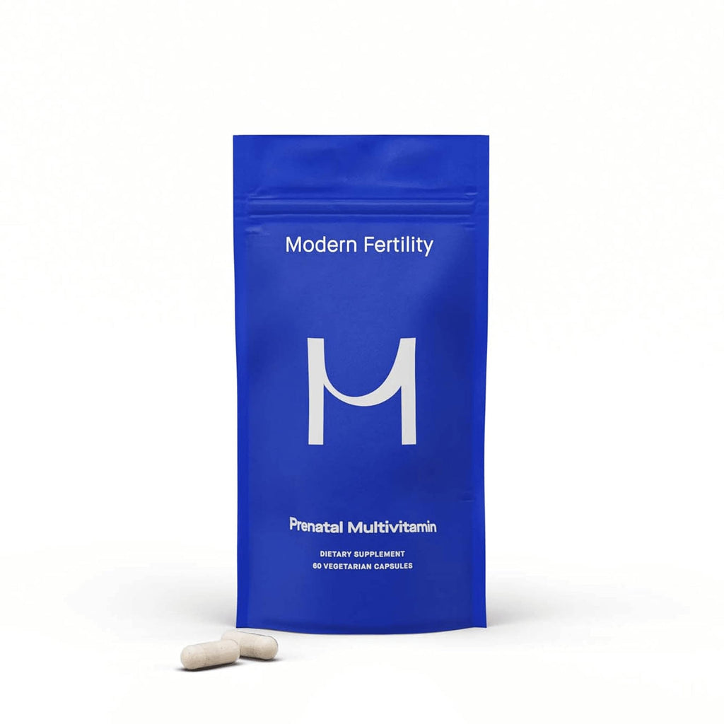 Modern Fertility Prenatal Multivitamin – OB-GYN Developed, 12 Essential Nutrients, 60 Capsules