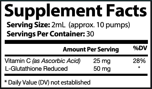 MOJObody Nano Glutathione 2oz Pump – 100% Absorption Master Antioxidant