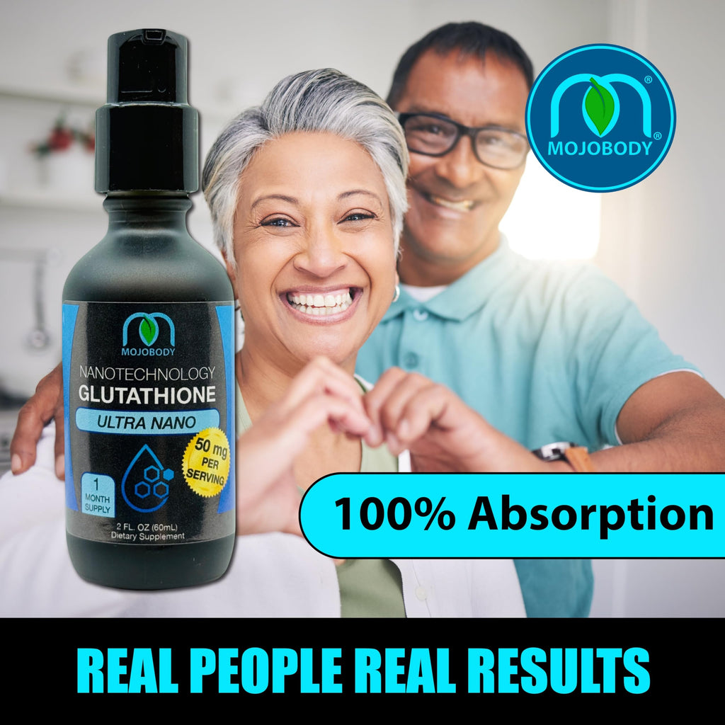 MOJObody Nano Glutathione 2oz Pump – 100% Absorption Master Antioxidant