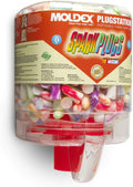 Moldex M6644 Extra-Soft SparkPlug Earplugs – 1500 Pairs, NRR 35, NASCAR Licensed, PVC-Free