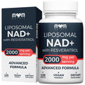 MOM NUTRIX Liposomal NAD+ + Resveratrol – 2000 mg NAD+ | 120 Capsules | Made in USA
