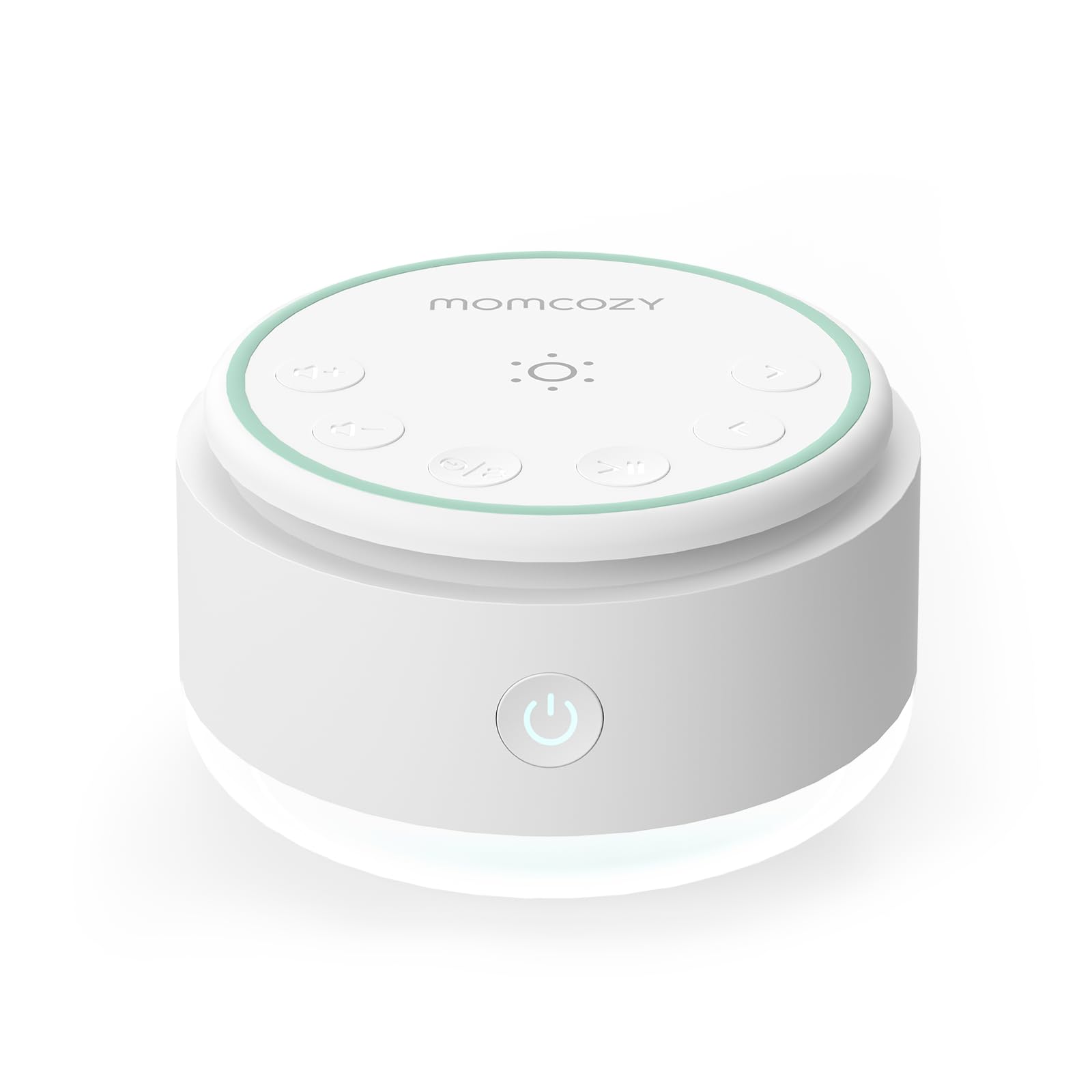 Momcozy Sound Machine for Baby | Portable White Noise with Night Light & 20 Sleep Sounds