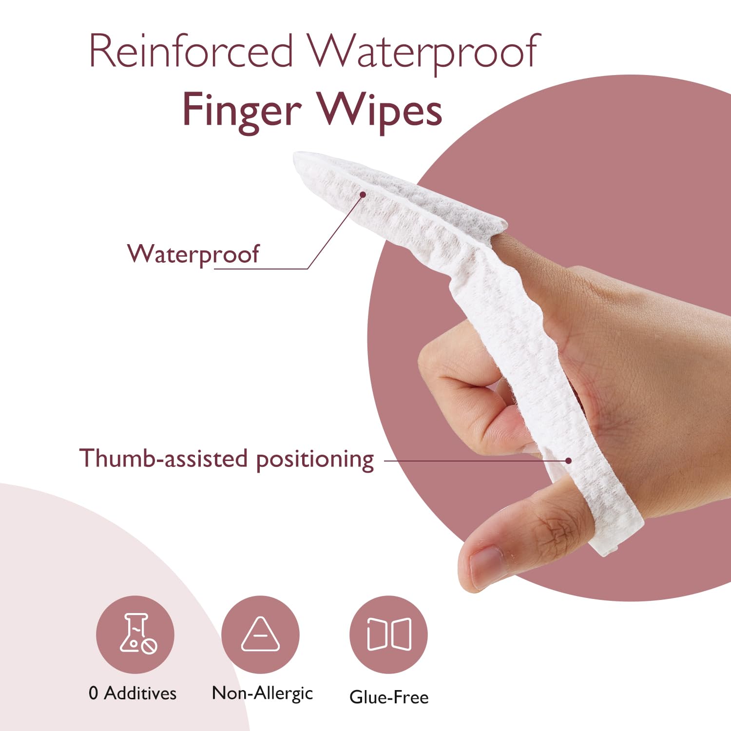 Momcozy Baby Finger Toothbrush, Tongue Cleaner & Wipes – 30 Count