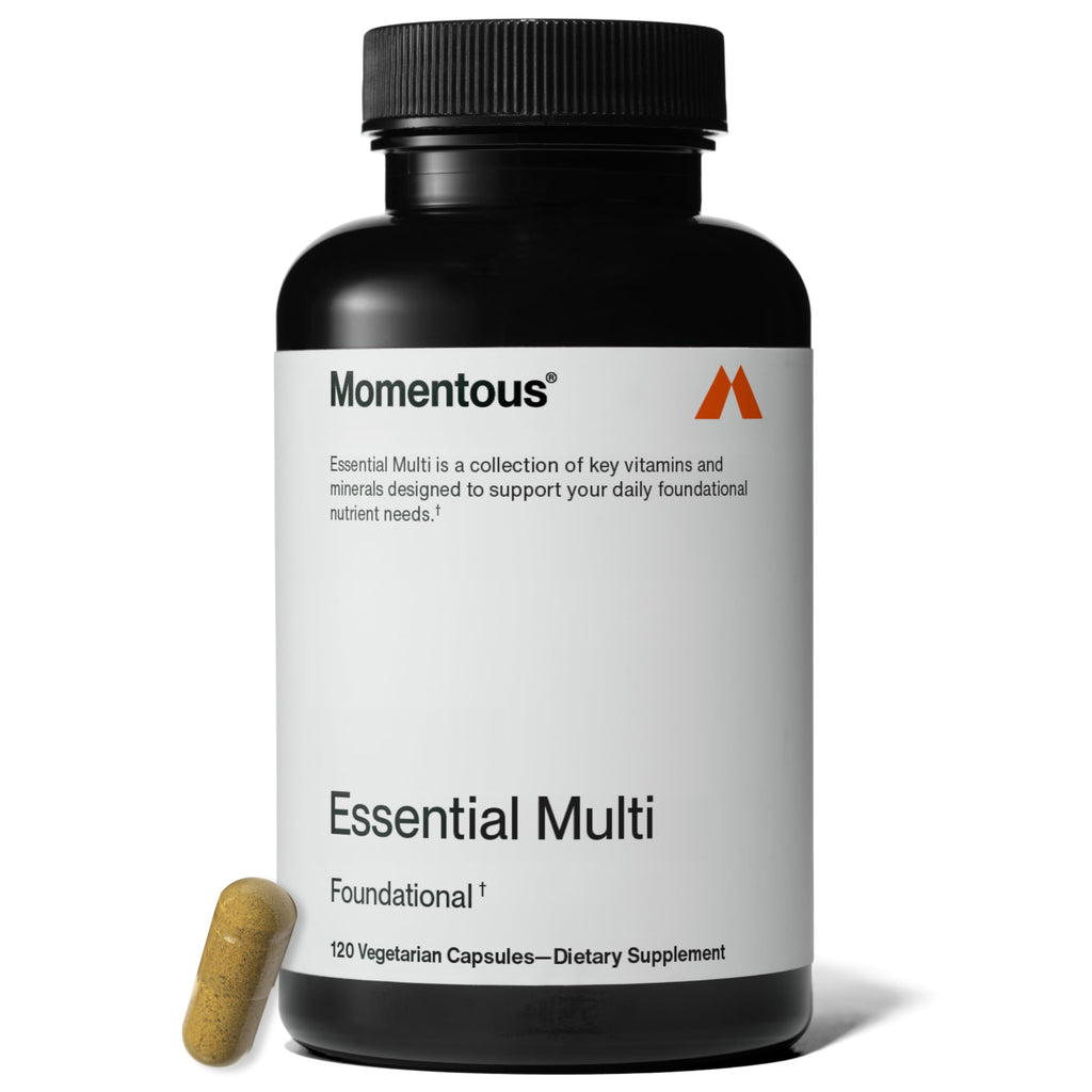 Momentous Essential Multivitamin for Women & Men | NSF Certified for Sport | GMO- & Gluten-Free | 30 Servings