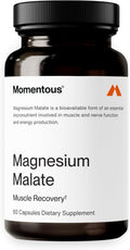 Momentous Magnesium Malate - NSF Certified for Sport | 60 Capsules | 30-Day Supply