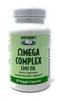 Montana Emu Ranch EMUtrients Omega Complex Emu Oil 750mg | Omega 3, 6, 7, 9 | 90 Veggie Caps