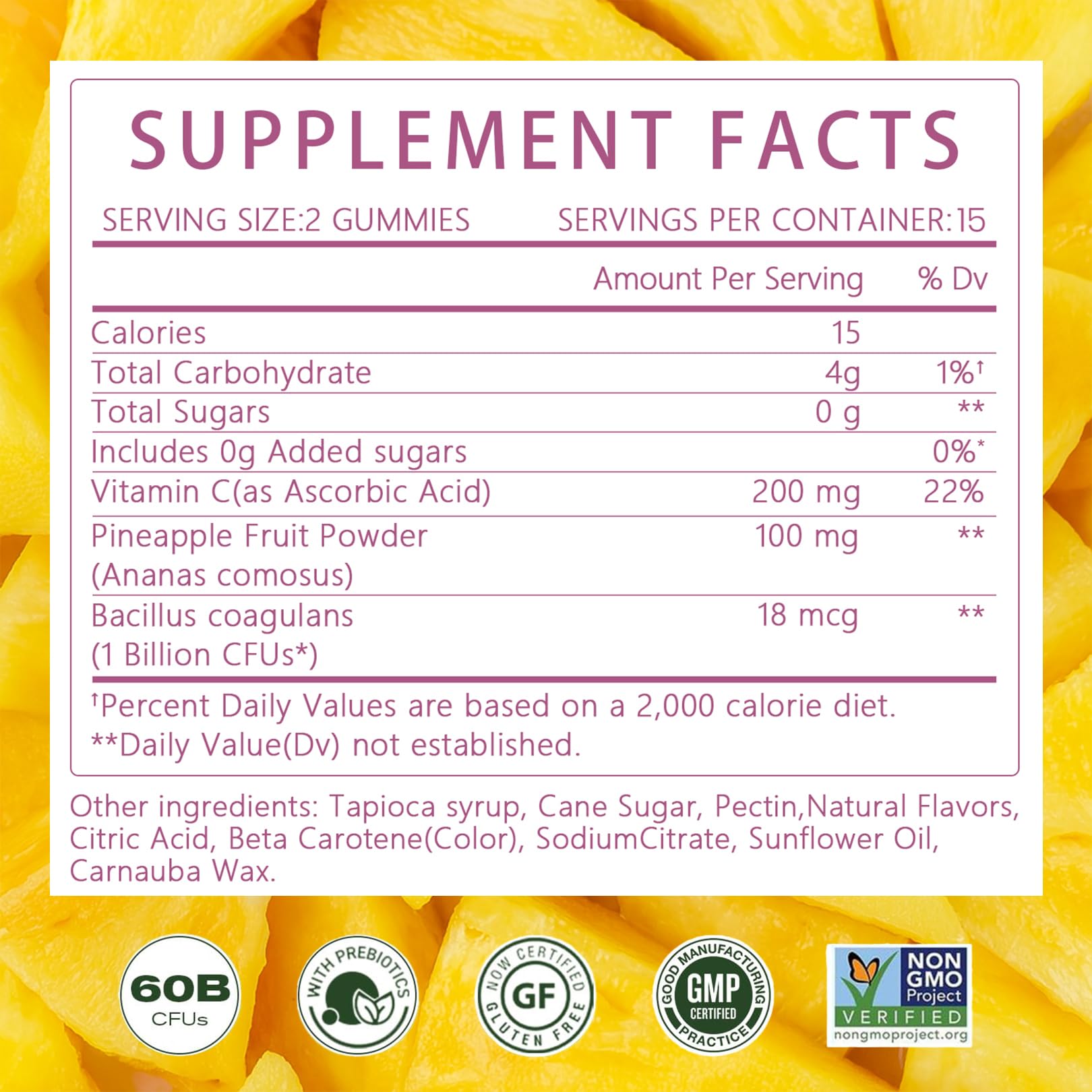 Montue Premium Diamond Feminine Balance Gummies – pH Balance, Probiotics, Prebiotics, Vegan