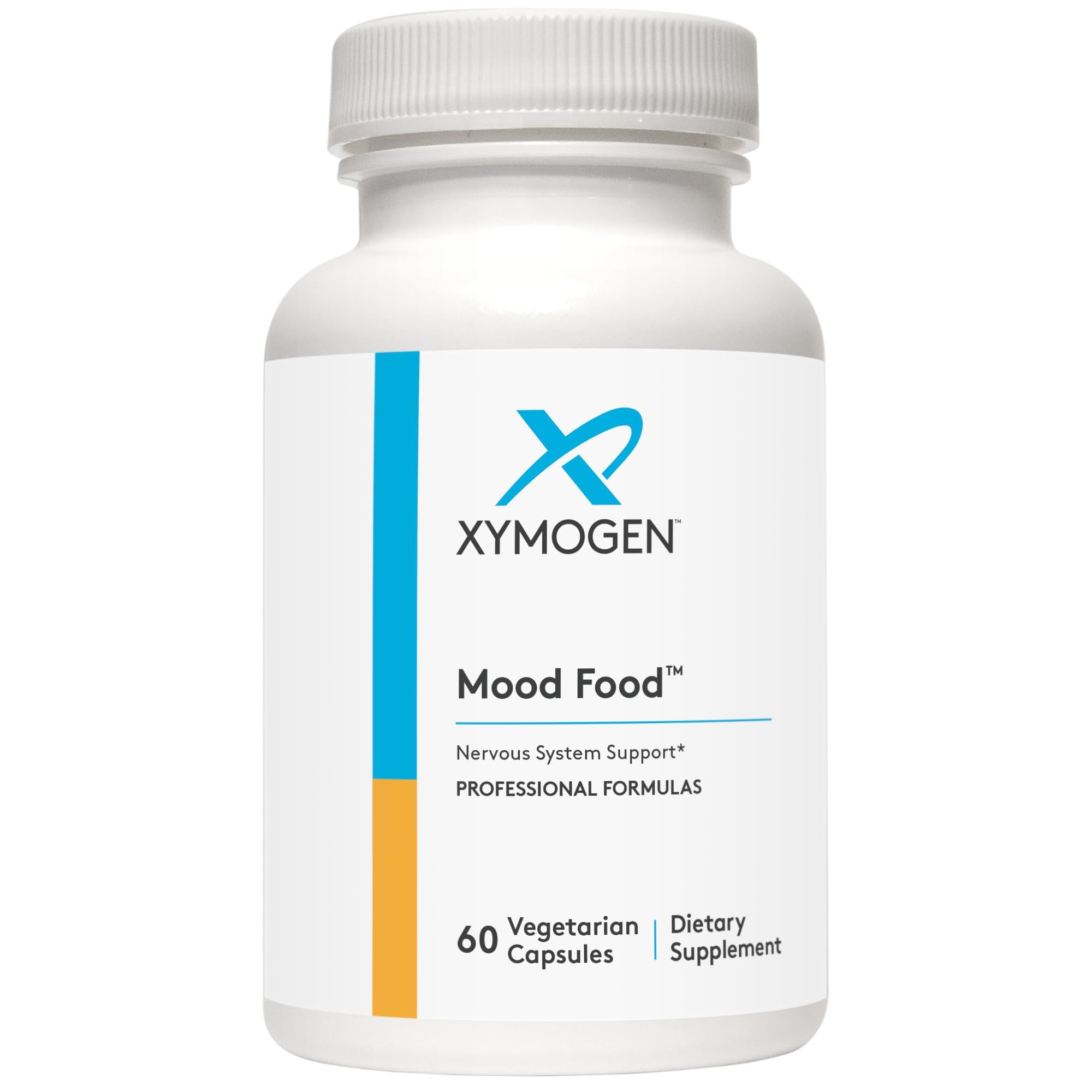 XYMOGEN Mood Food – Mood Support with GABA, 5-HTP & B Vitamins (60 capsules)