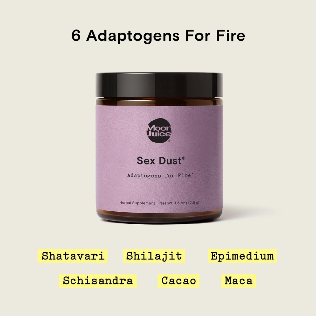 Sex Dust by Moon Juice | Adaptogen Powder for Balance & Mood | 14 Servings