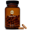 Moon Juice SuperYou Ashwagandha with Rhodiola & Shatavari – Cortisol Support, Energy & Mood (60 capsules)