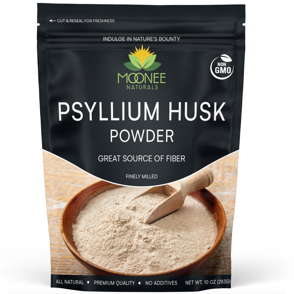 Moonee Naturals Psyllium Husk Powder - 10 oz, Gluten Free, Keto